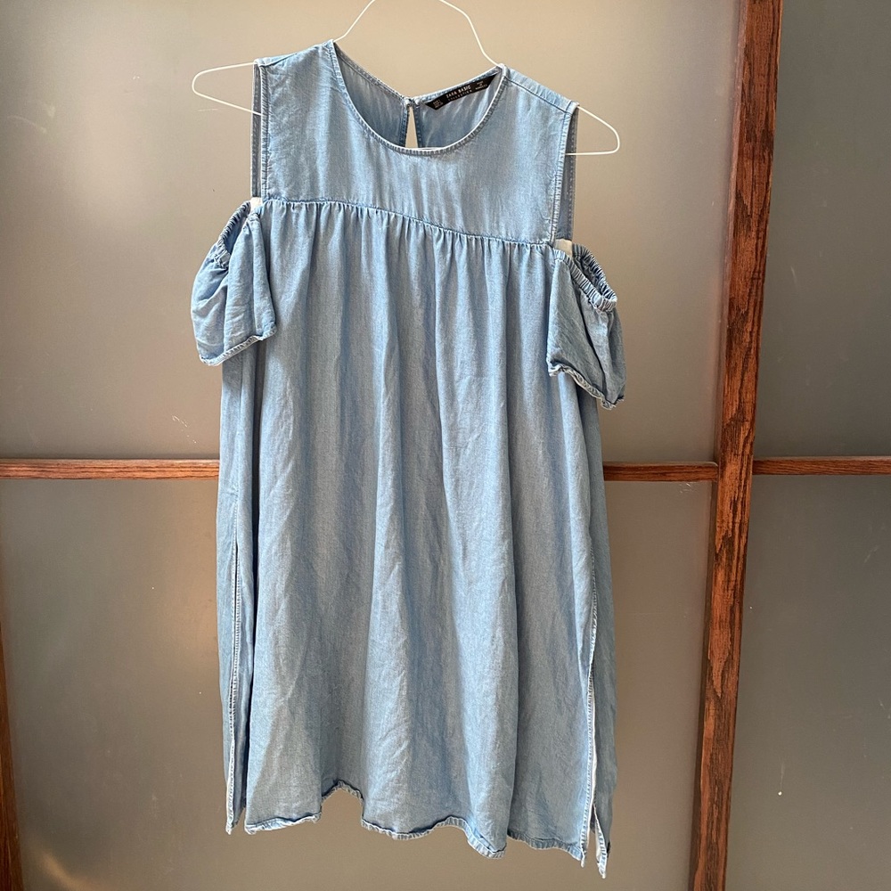 Zara denim dress